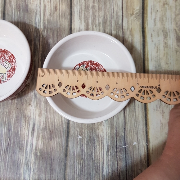 Set of 2 Cat Bowl Color Me Happy - Picture 4 of 5